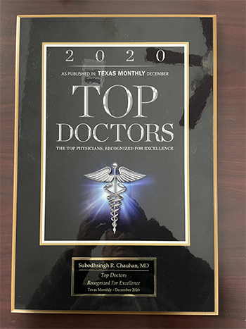 Top Doctors Recognized For Excellence - 2020