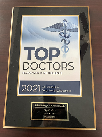 Top Doctors Recognized For Excellence - 2021